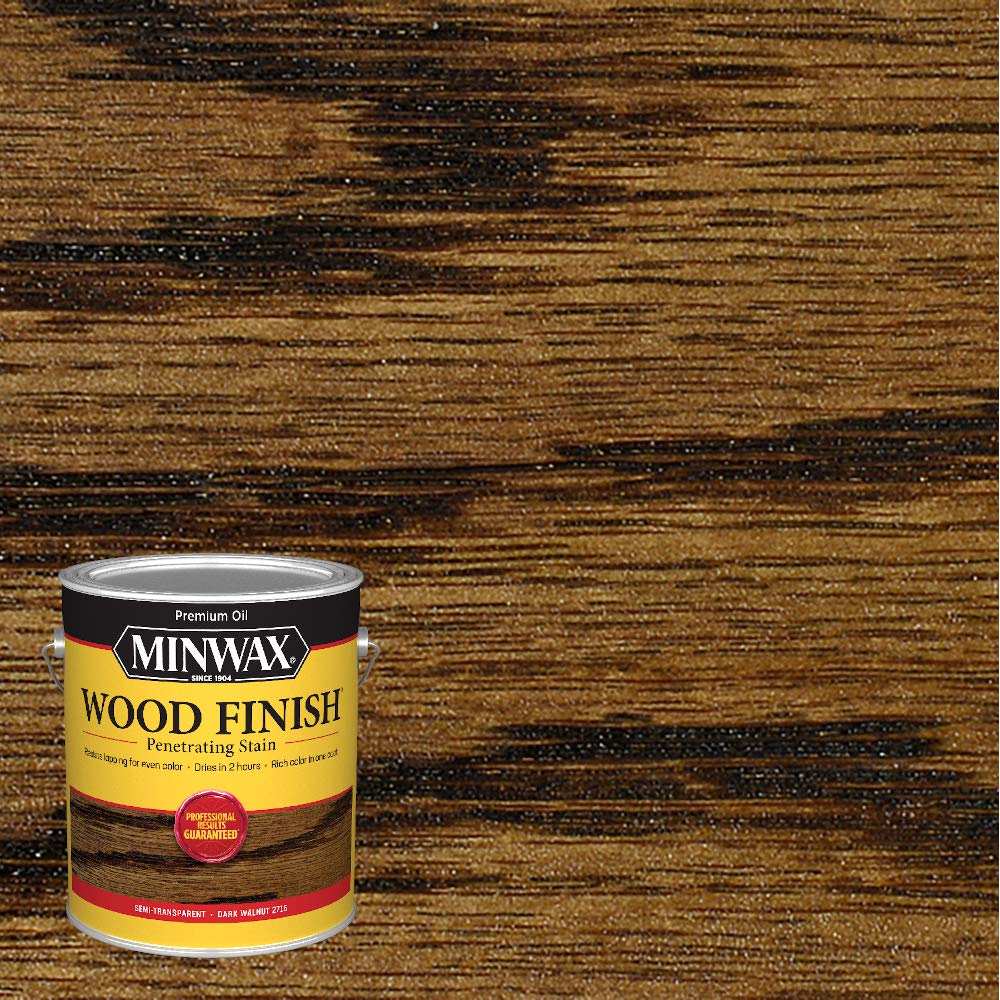 Minwax 71012000 Wood Finish Penetrating Stain, gallon, Dark Walnut - Image 3