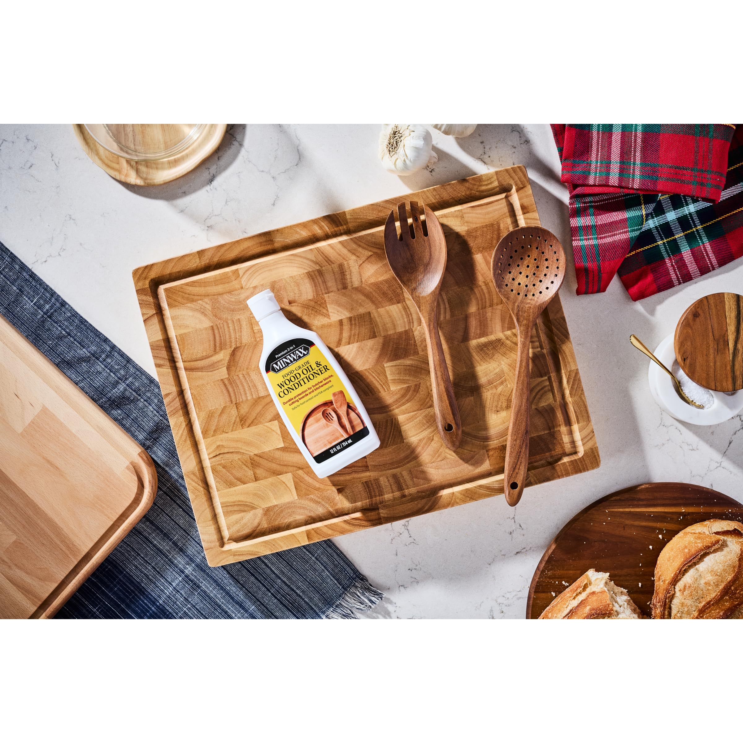 Minwax Food-Grade Wood Oil & Conditioner, 12 fl. oz. - Image 6