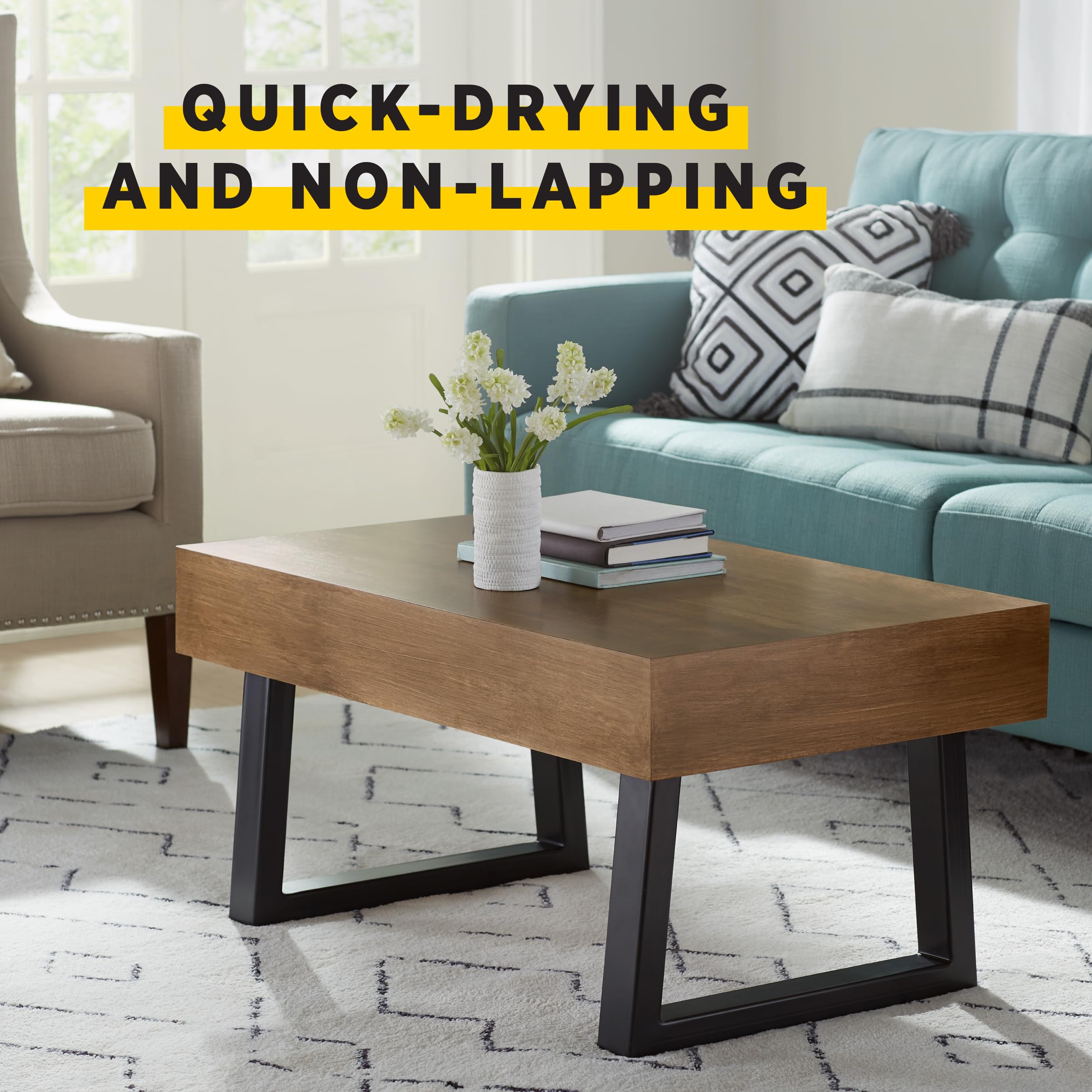 Minwax® Wood Finish™, Phantom Gray, 1/2 Pint - Image 4