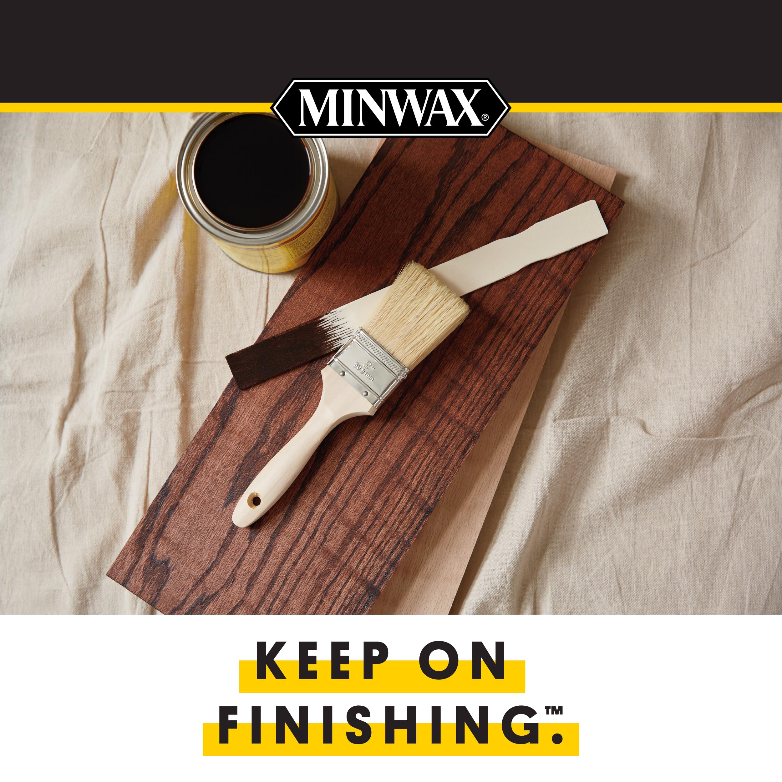 Minwax® Wood Finish™, Phantom Gray, 1/2 Pint - Image 6